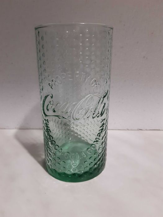 Szklanka kolekcjonerska limitowana Coca Cola / zielona