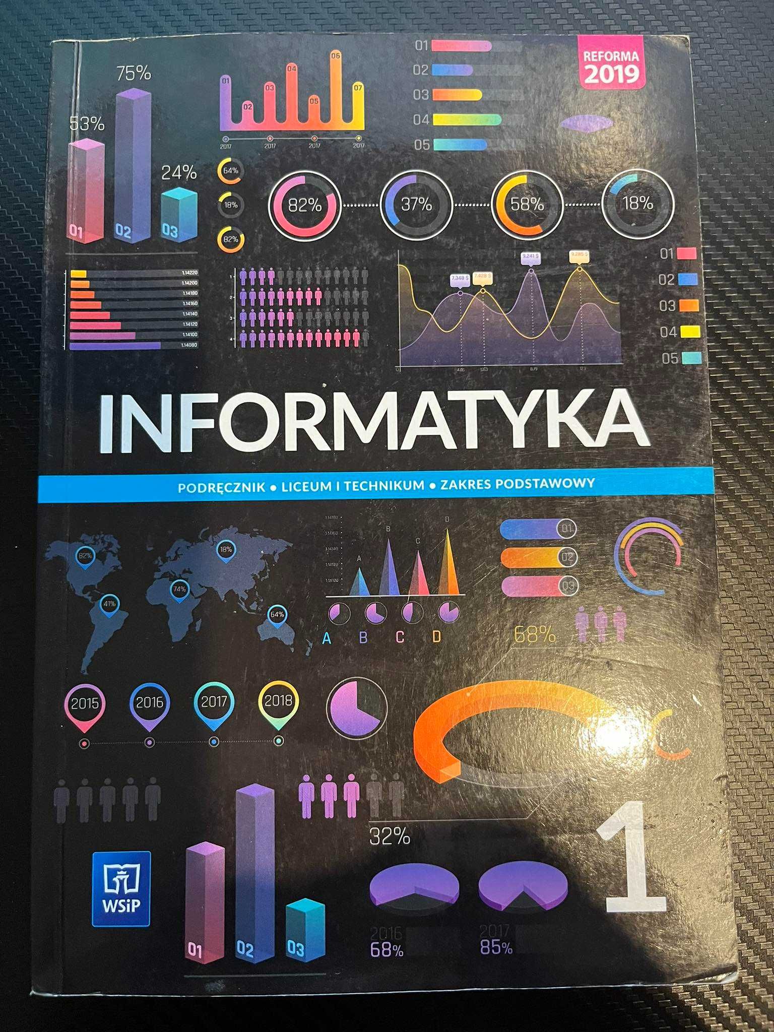 Podręcznik do informatyki kl.1 poziom podstawowy