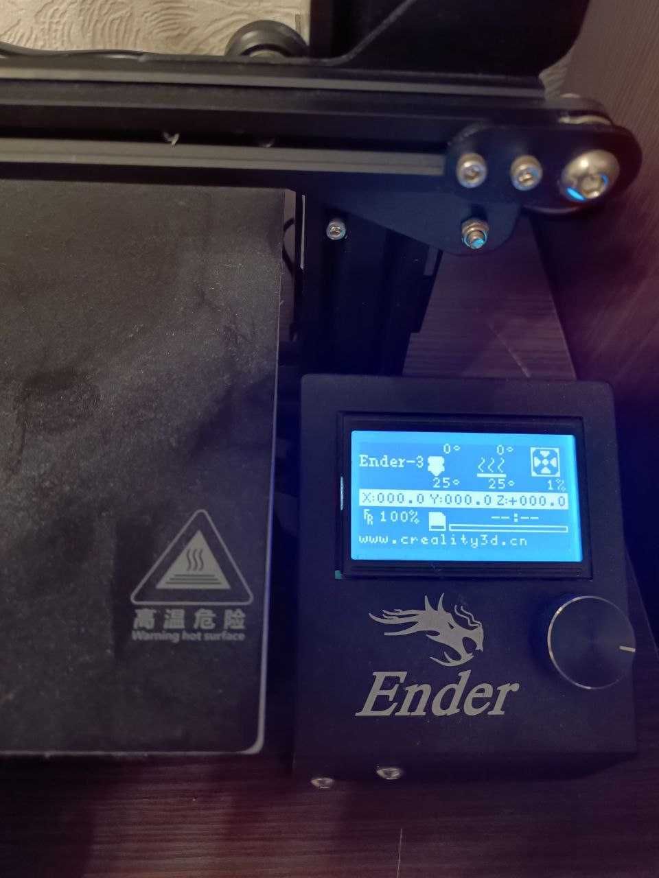 Ender 3 v3 SE та Ender 3 v2 3д принтер