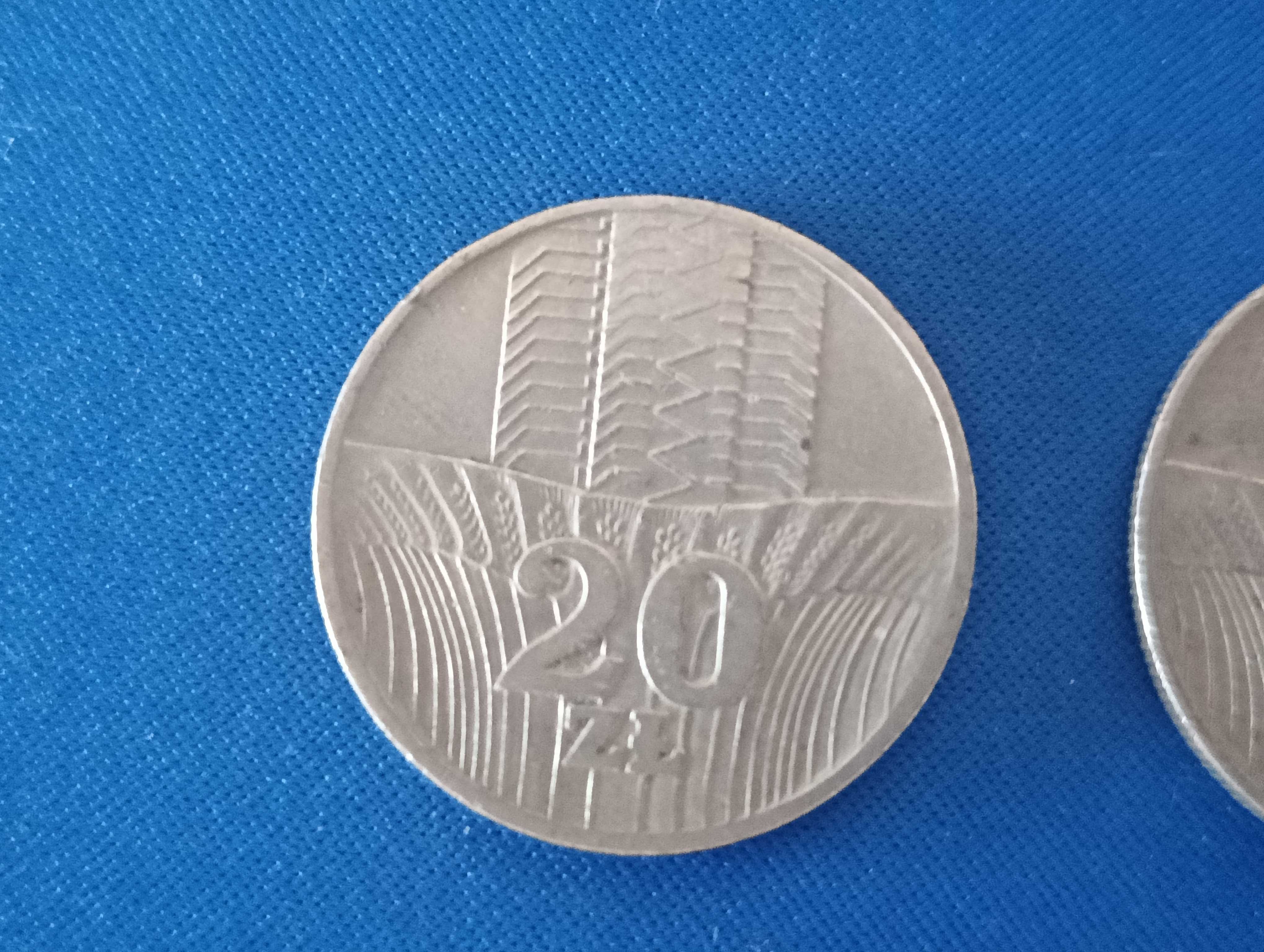 moneta 20zl 1976 bez znaku mennicy mozliwa zamiana prl bzm