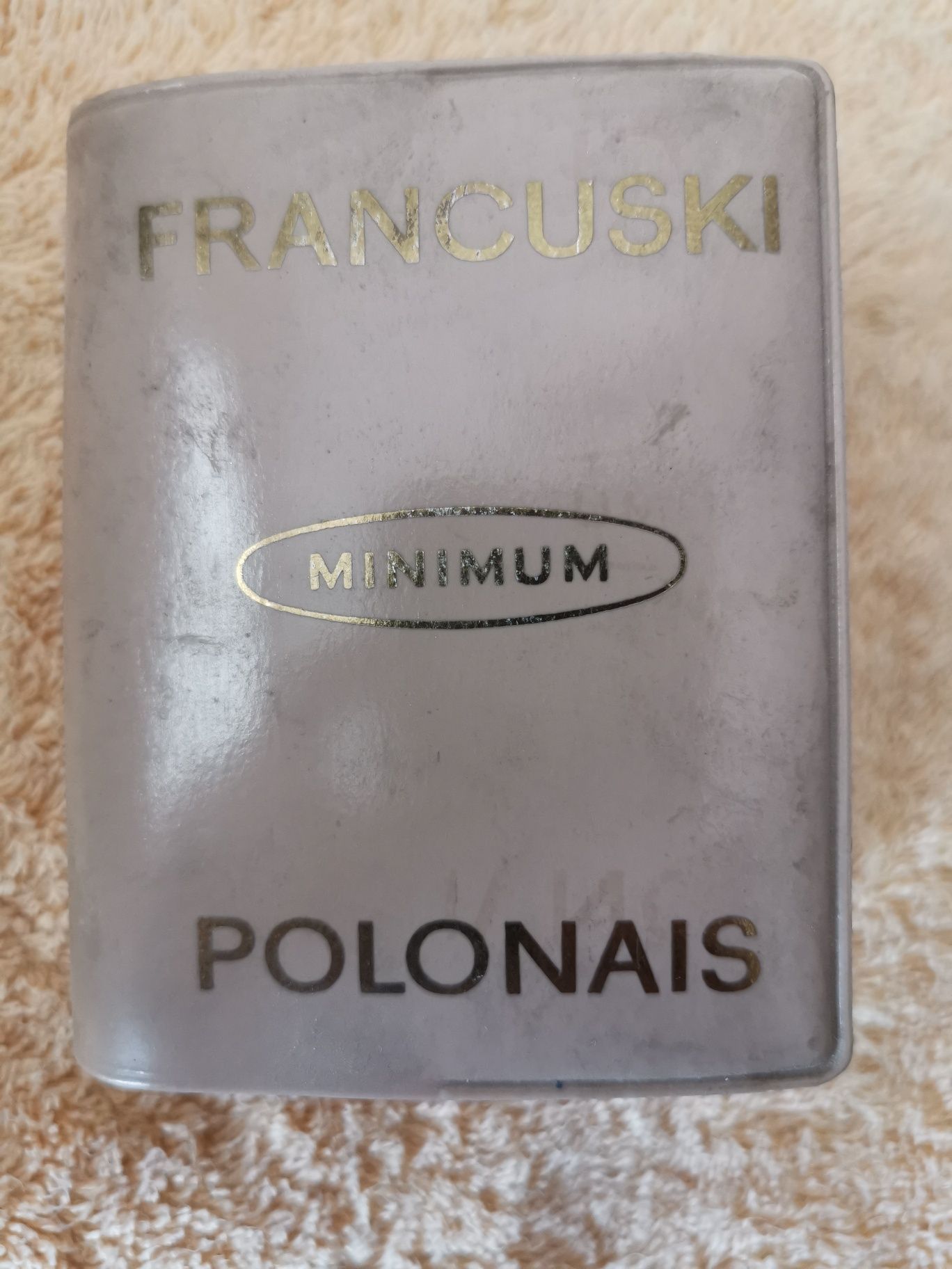 Słownik minimum francusko-polski Leon Bielas