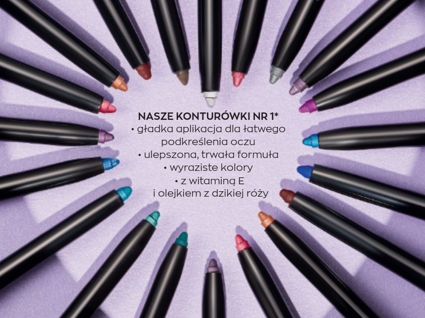 Avon diamentowa konturówka do oczu Twilight Sparkle niebieska