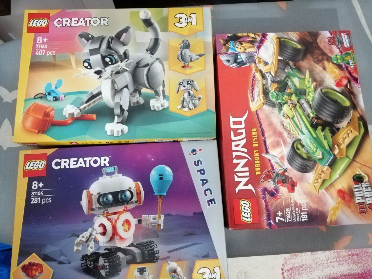 Lego Creator 31164, 3w1 nowe