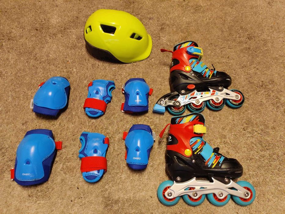 Rolki dziecięce street runner  firmy laubr i akcesoria