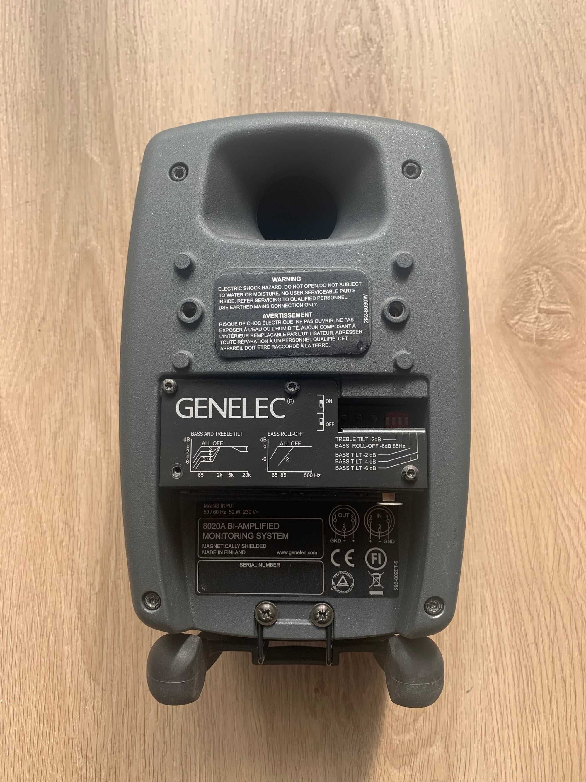 Genelec 8020A - monitores de estúdio