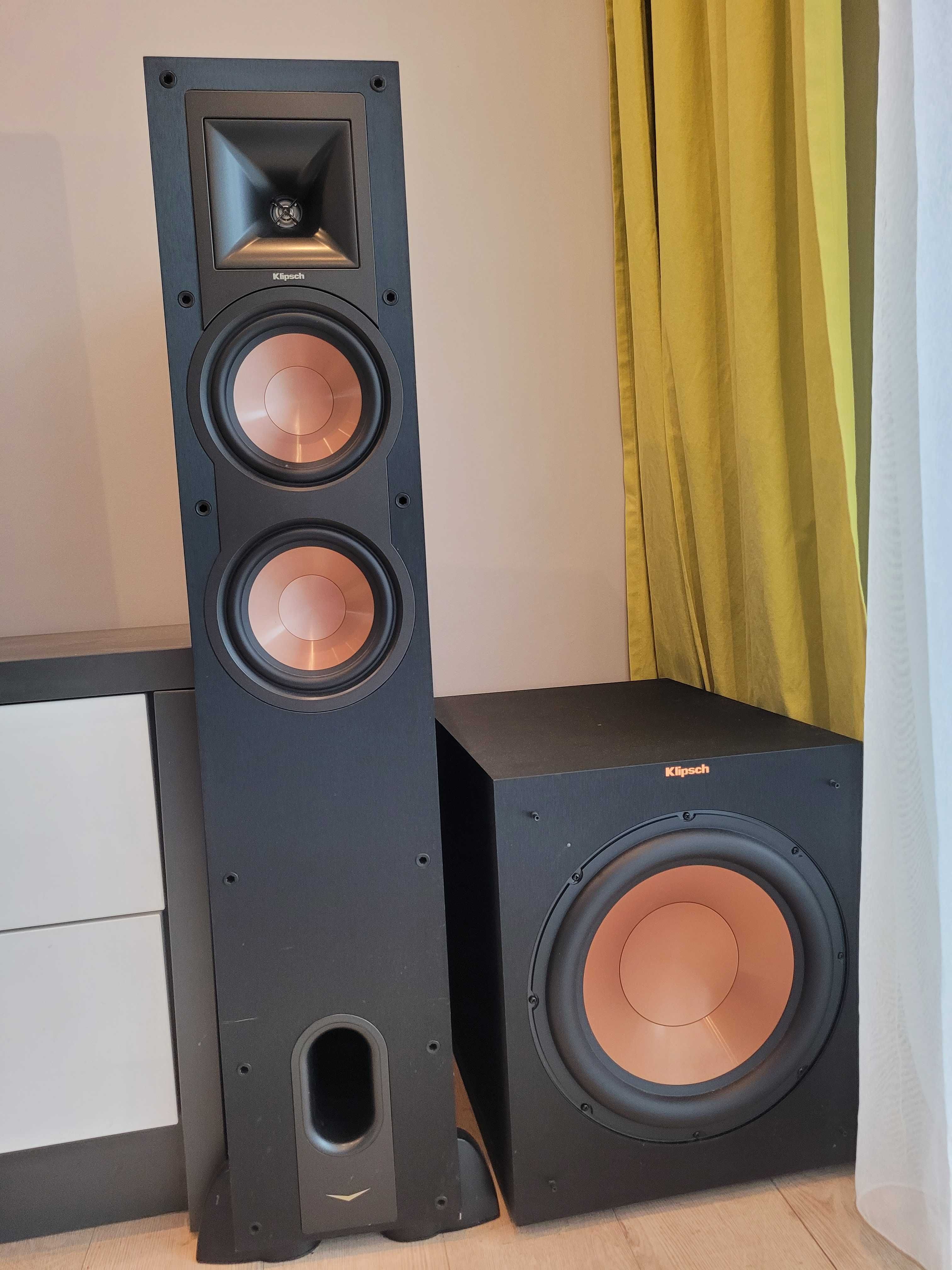 Kino domowe 5.1 Onkyo TX-NR555 + Klipsch