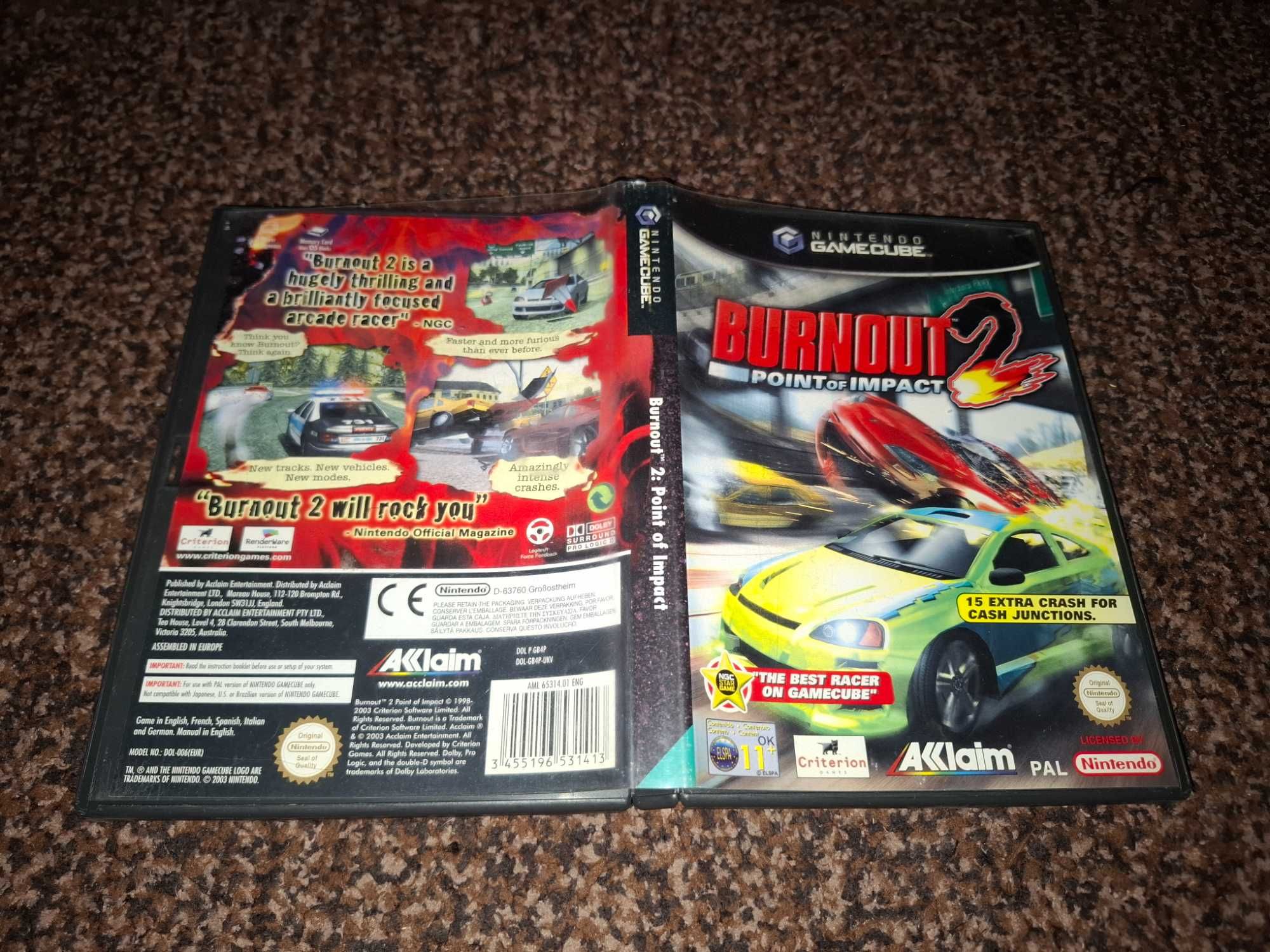 Burnout 2 Point of Impact - Nintendo Gamecube