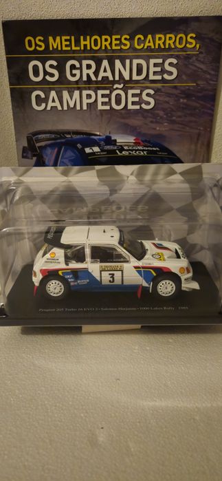 PEUGEOT 205 miniatura rally 1.24