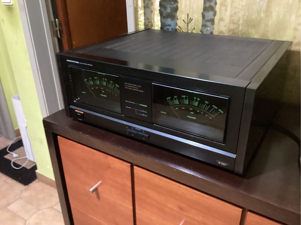 Amplificador Onkyo M-504 modelo Americano.