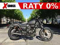 Stylowy Chopper Junak M12 Vintage Cafe 125 Motocykl Raty dostawa