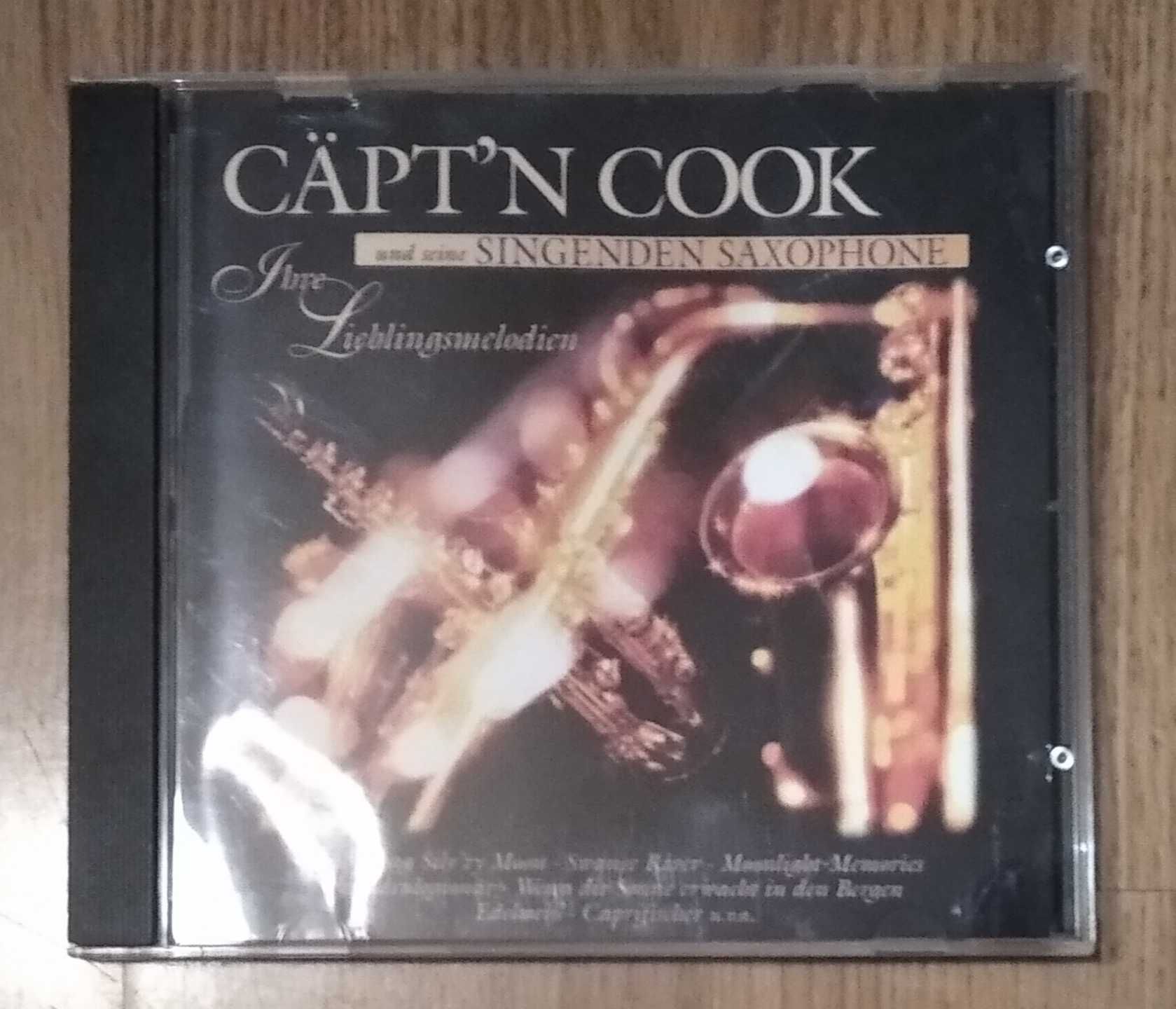 Płyta CD Kapitan Cook saksofon muzyka rozrywkowa