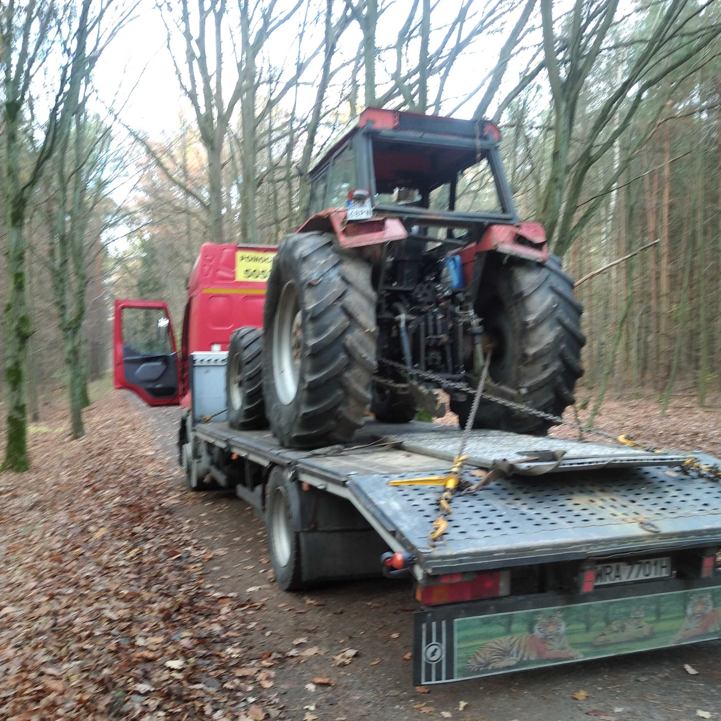 Laweta Ciężarowa do 10 ton Transport Maszyn Budowlanych Rolniczych