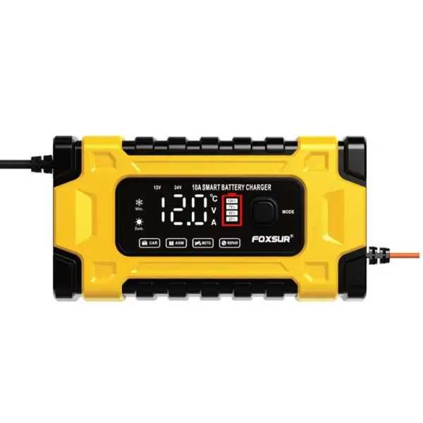 Зарядное устройство   Foxsur 12V-24V 10A ОРИГІНАЛ
