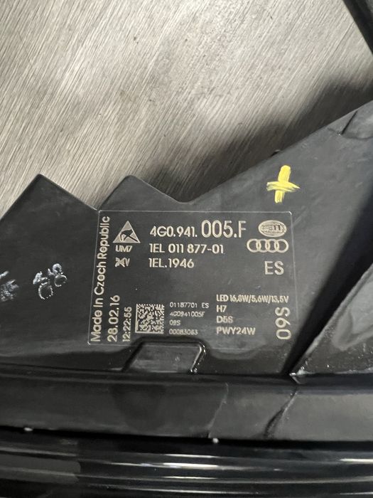 Conjunto farois xenon audi a6 c7