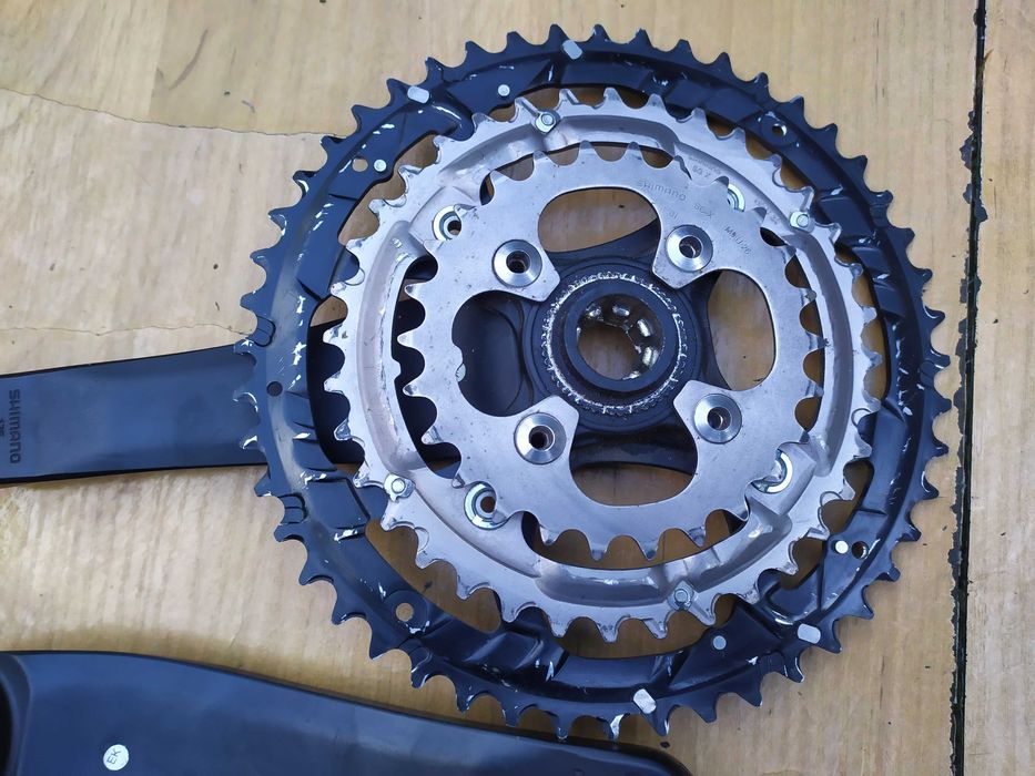 Shimano DEORE korby FC-M530 Hollowtech Dł170mm Trekking 26/36/48t