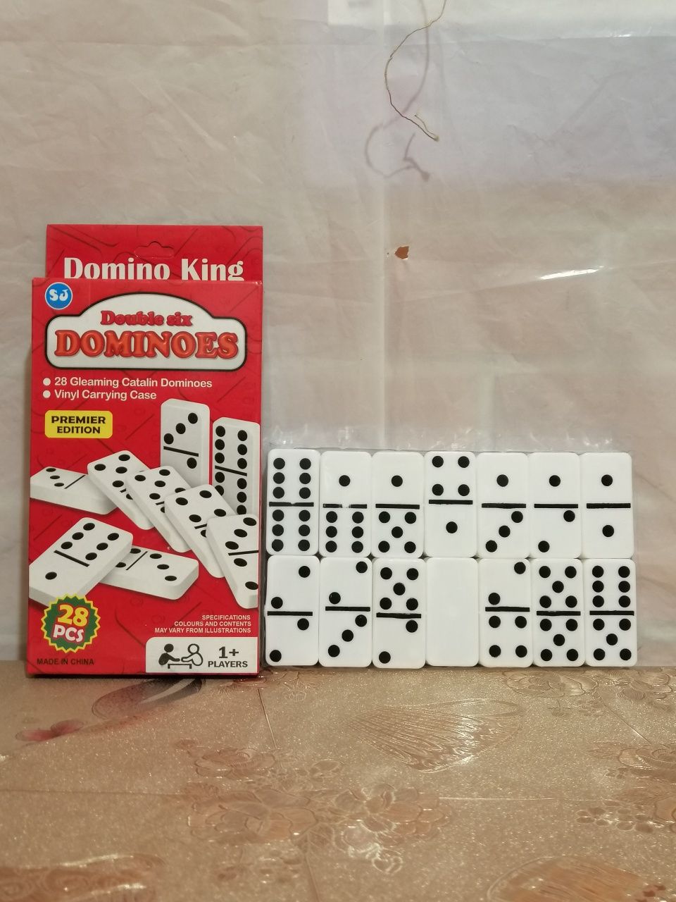 DOMINO Gra Układanka Logiczna, RODZINNA.