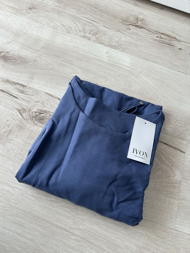 Granatowa sukienka codzienna nowa z metka sportowa XL 42