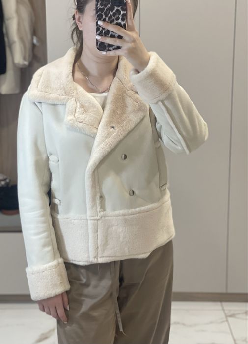 Весільна шубка, шубка-косуха на вихід, нарядний кожушок