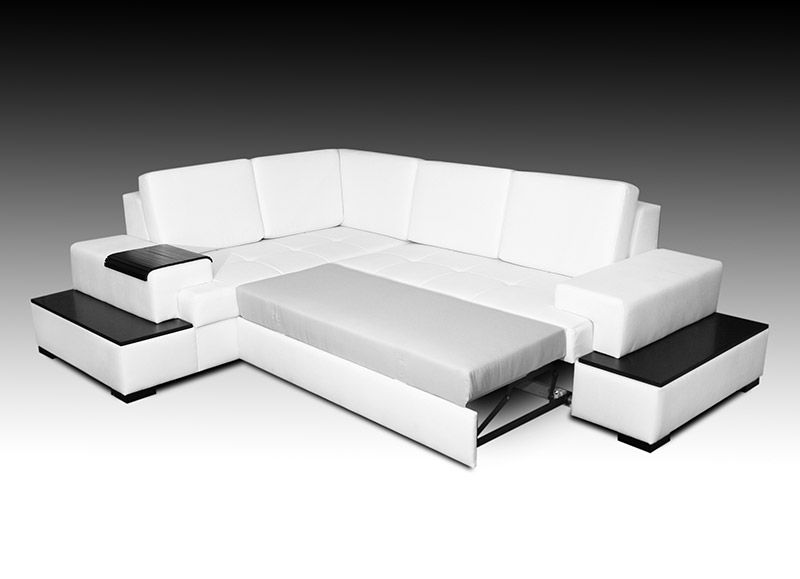 Narożnik BOLONIA - spanie, pojemnik na pościel