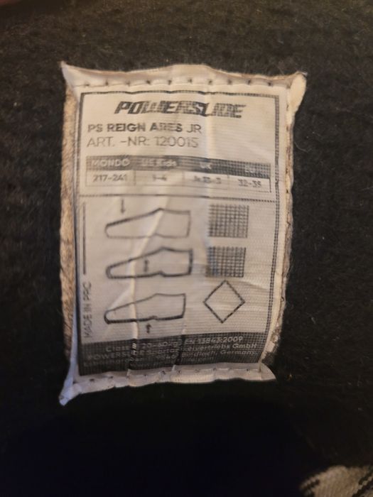 Rolki hokejowe Powerslide 32-35 ( do 36)