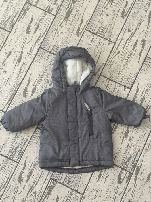 Дитяча флісова куртка 74 розмір зимова/осіння