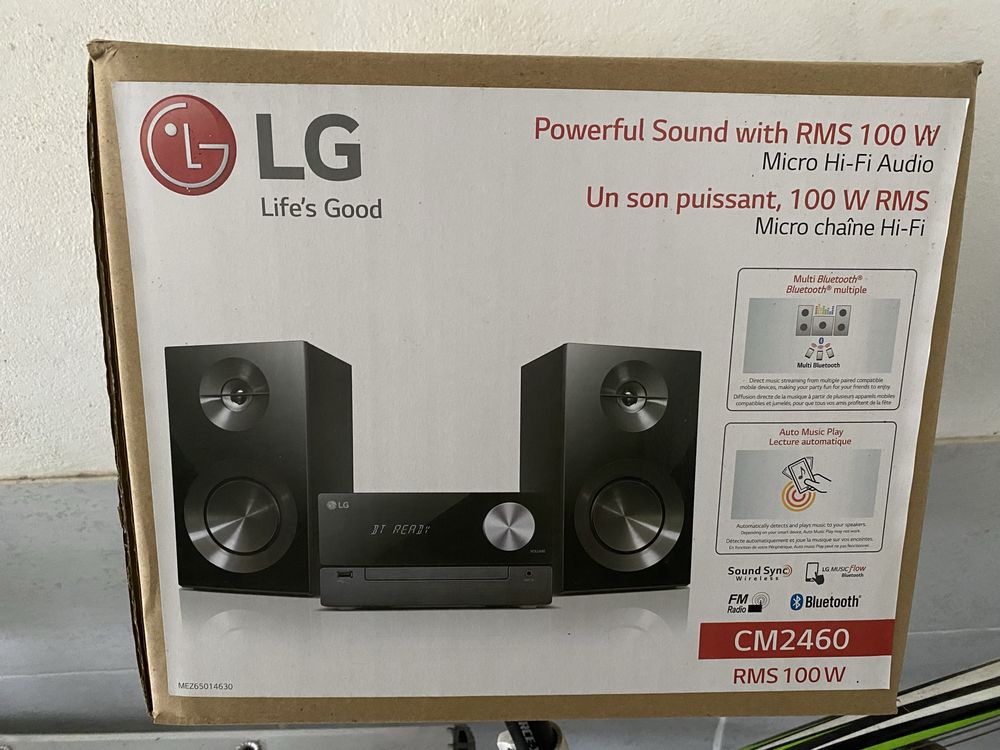Mini aparelhagem LG CM2460