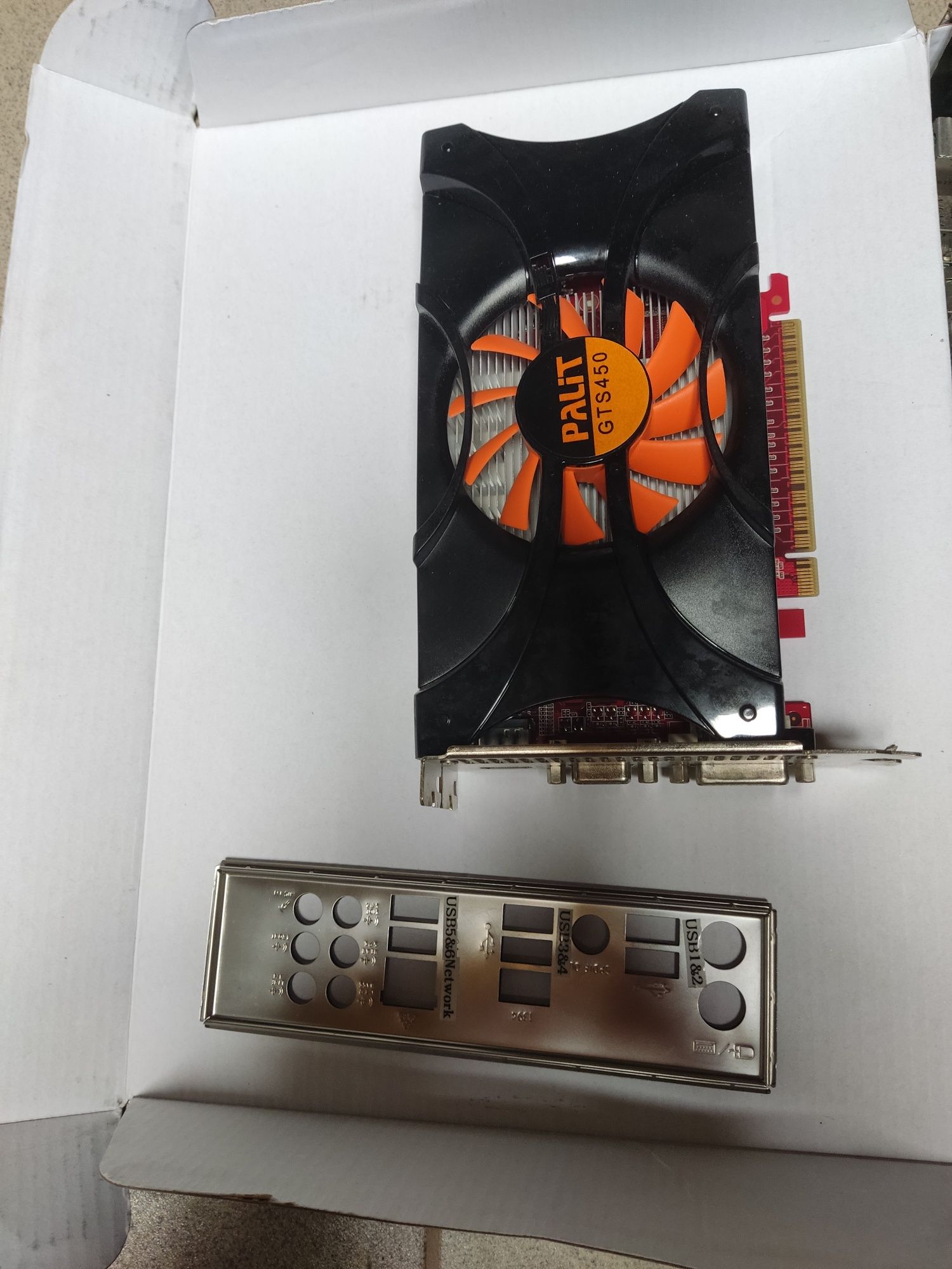 Płyta główna Asus z procesorem Core2 Duo 6600, pamięć ram i grafika