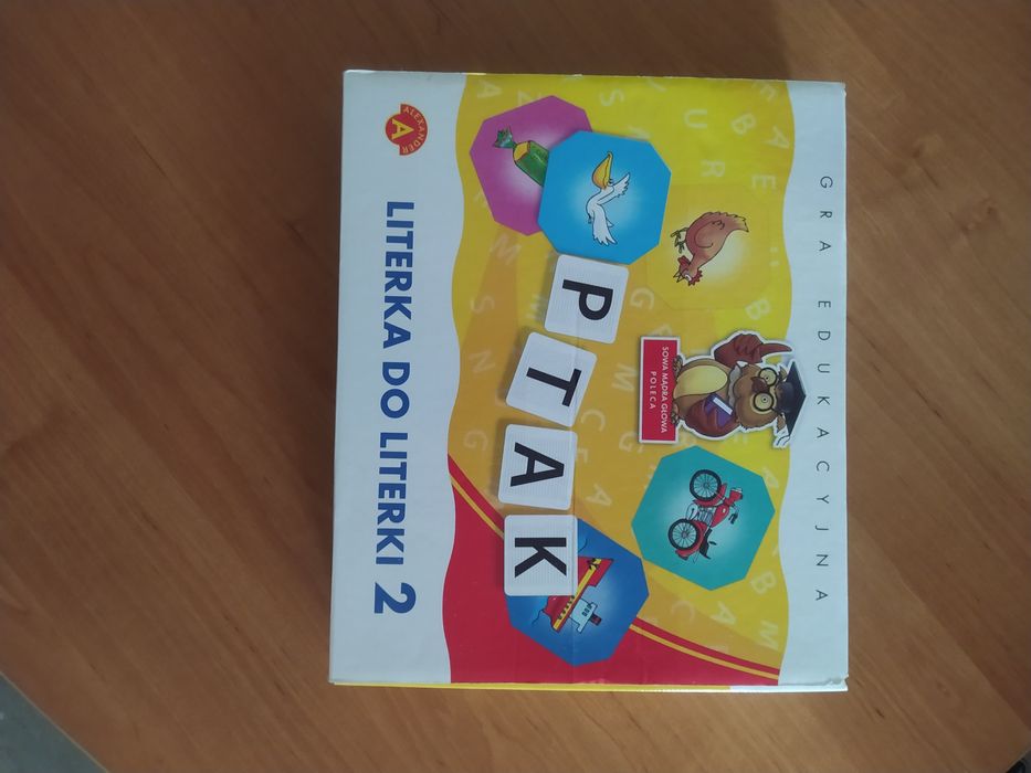 Gra edukacyjna:  Literka do literki 2