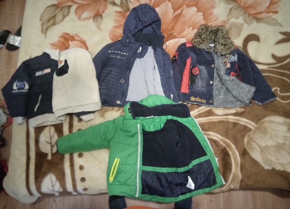 Курточки на хлопчика 4-5 років