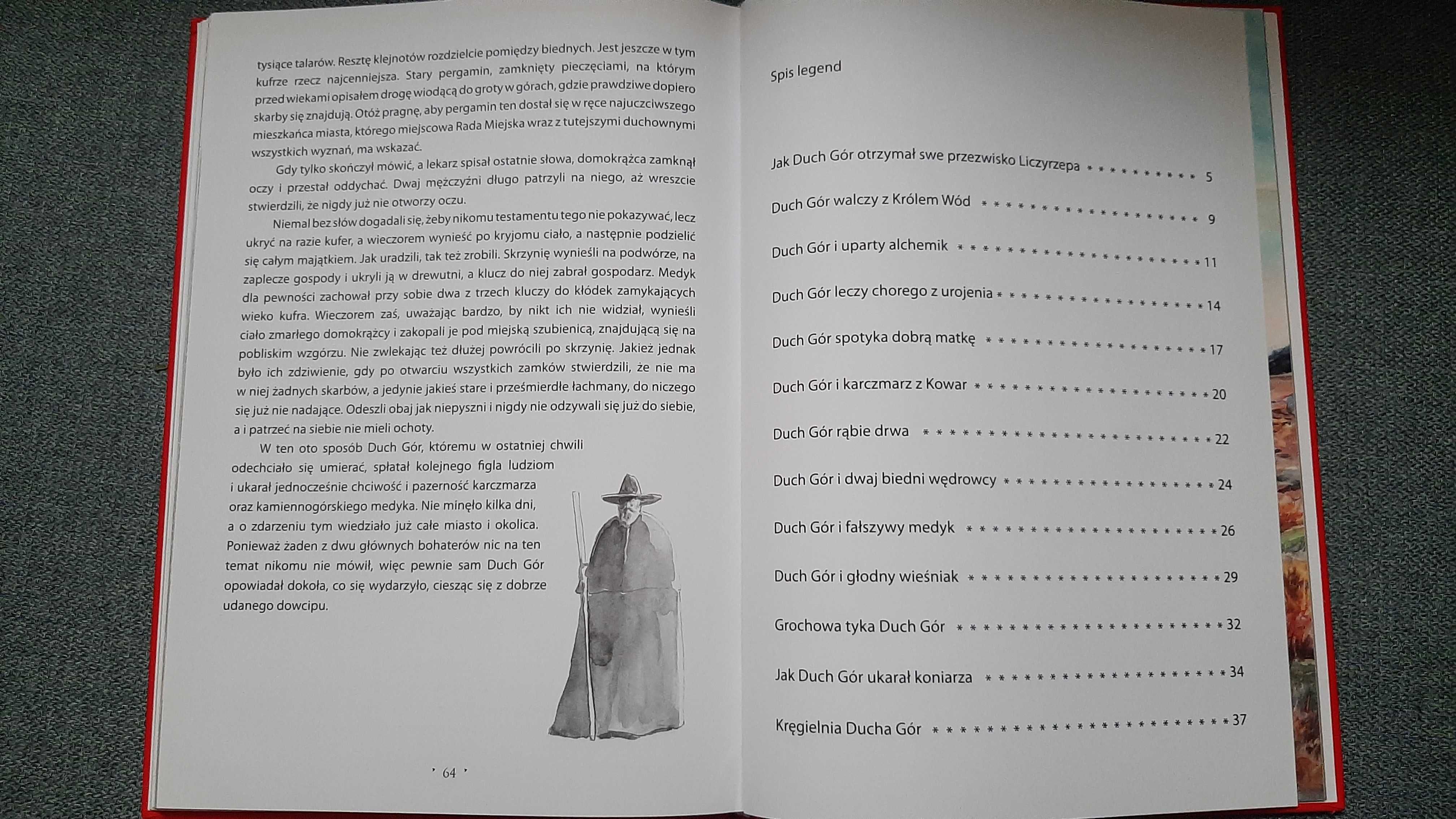 Wybrane legendy o karkonoskim duchu gór Różni autorzy Liczyrzepa