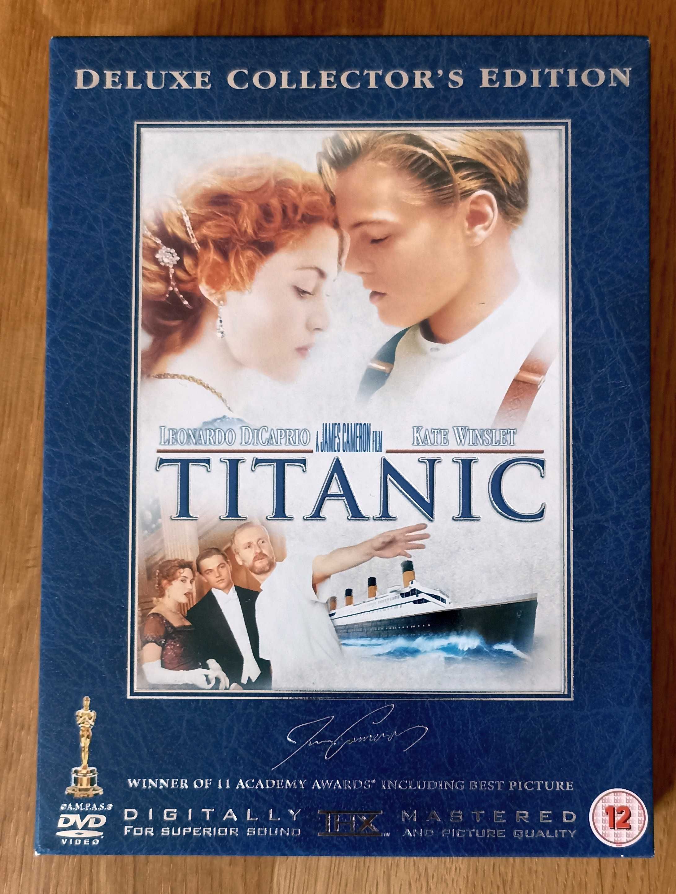 Titanic Deluxe Collector's Edition 4x DVD TYLKO ENG IDEALNY