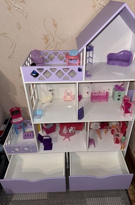 Дом барби,дім для ляльок,дом доя кукол,домик лол,большой дом