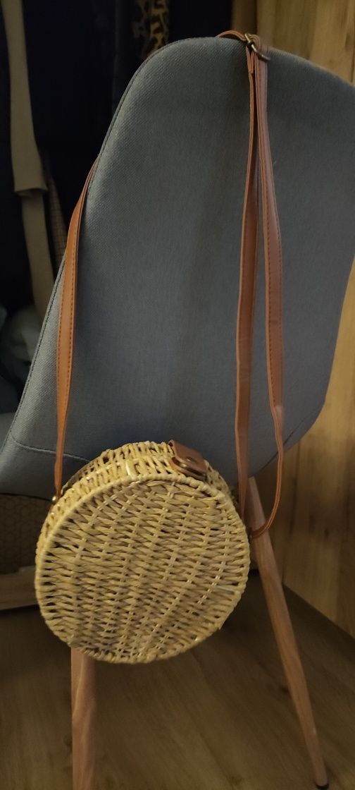 Shopper skóra nat. vera pelle dodatkowo torebka gratis