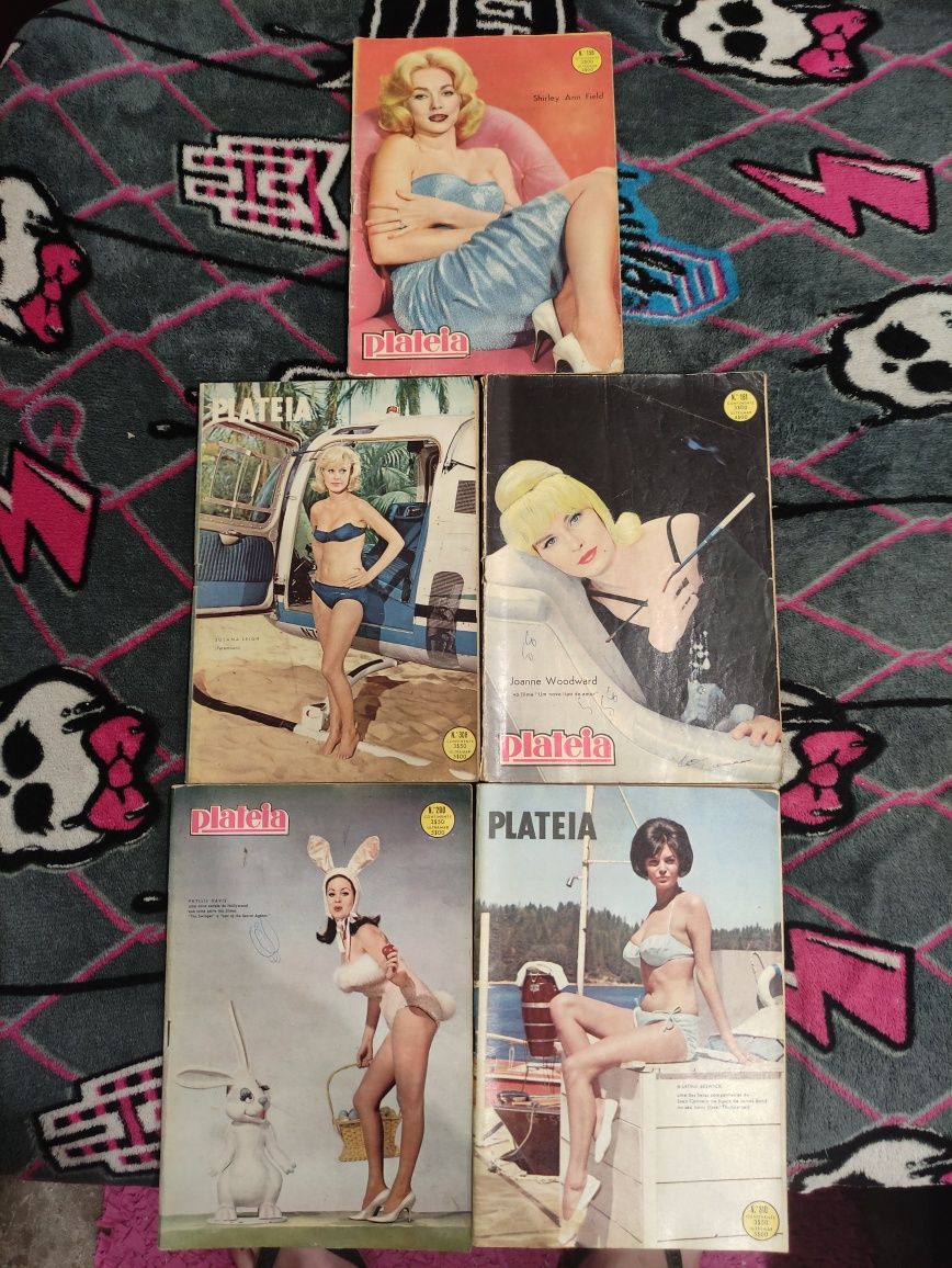 Revistas Plateia Vintage Anos 60/70