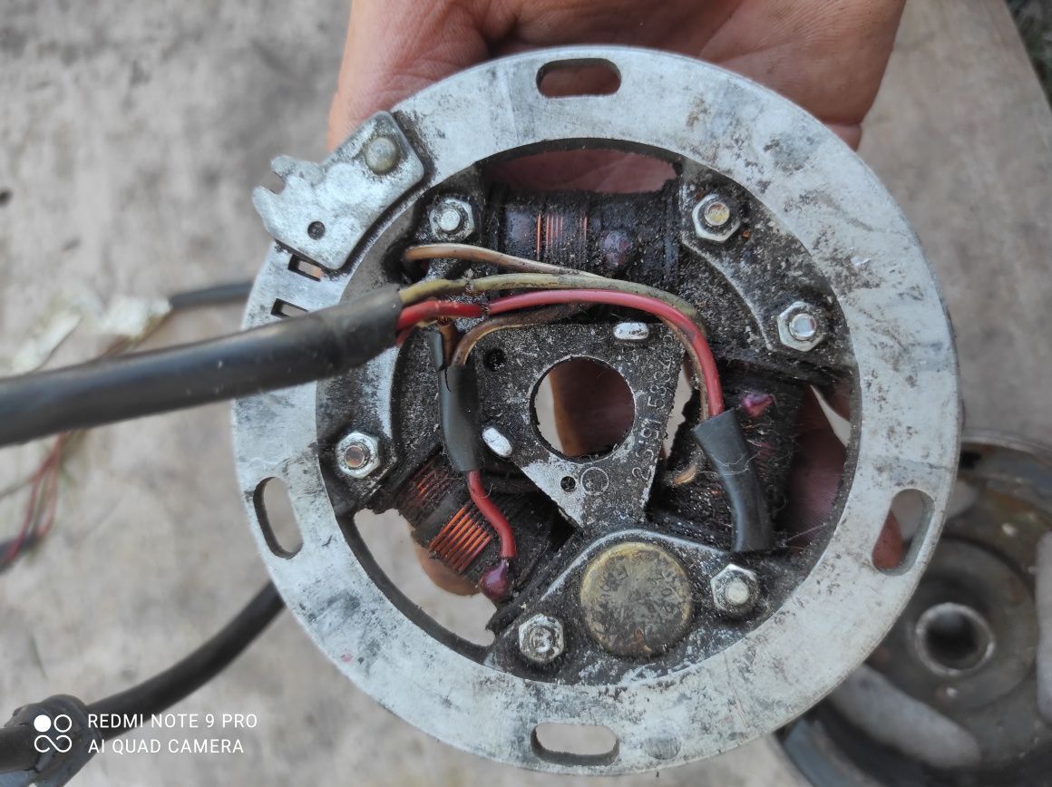 Zapłon iskrownik Magneto Simson 6V org DDR 10.90
