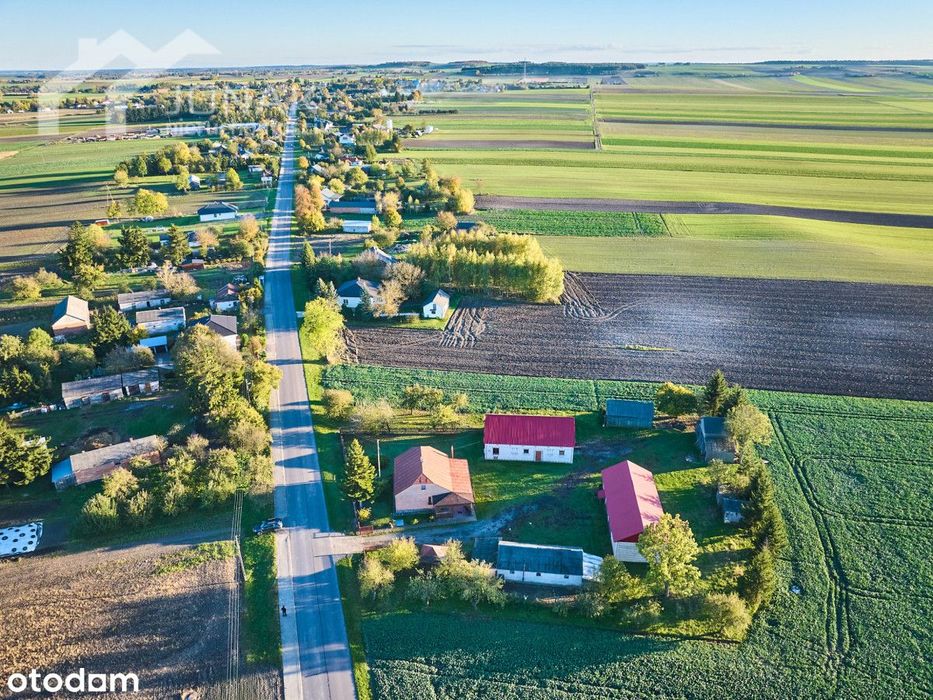 Gospodarstwo z domem parterowym na działce 3374 m²