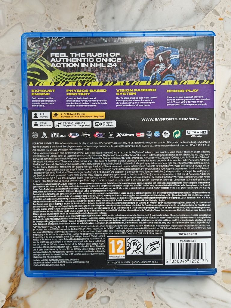 NHL 24 PS5 jak nowa PlayStation 5 ENG