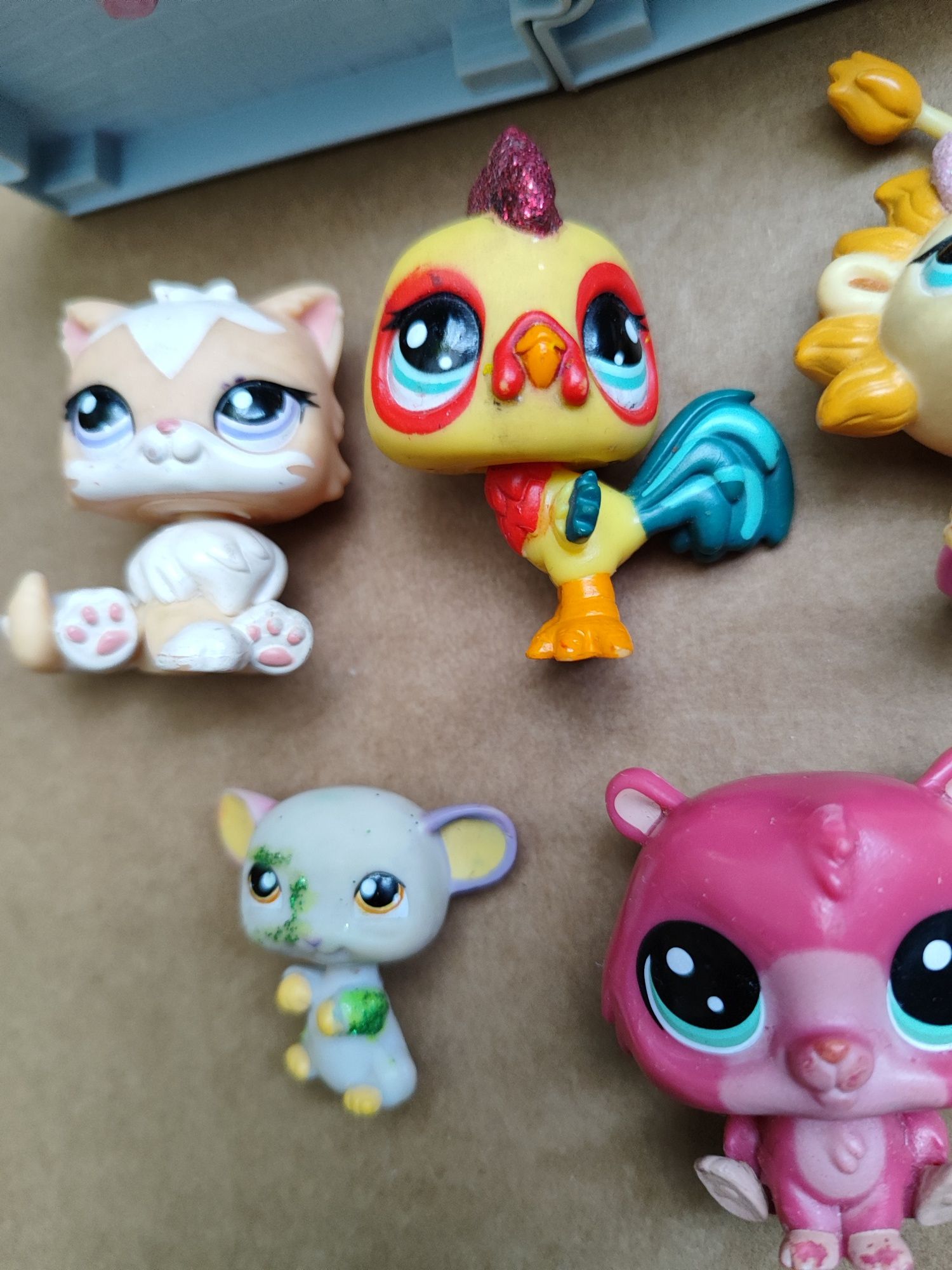 LPS figurki stare rzadkie kogut, wróżka chomik mysz littlest pet shop