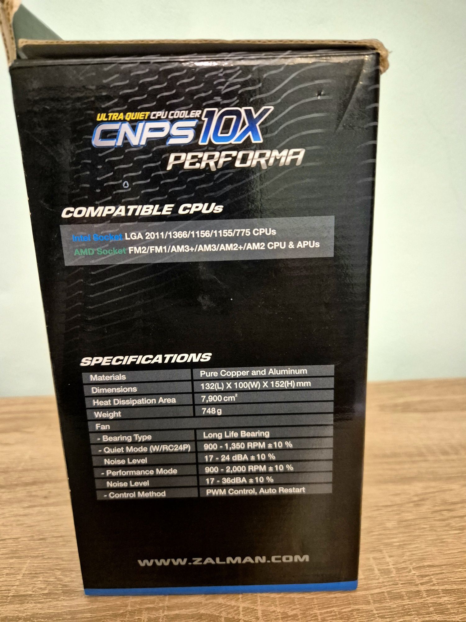 Кулер процесора Zalman CNPS10X Performa