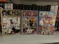 One Piece - 3 tomy zestaw, manga,
