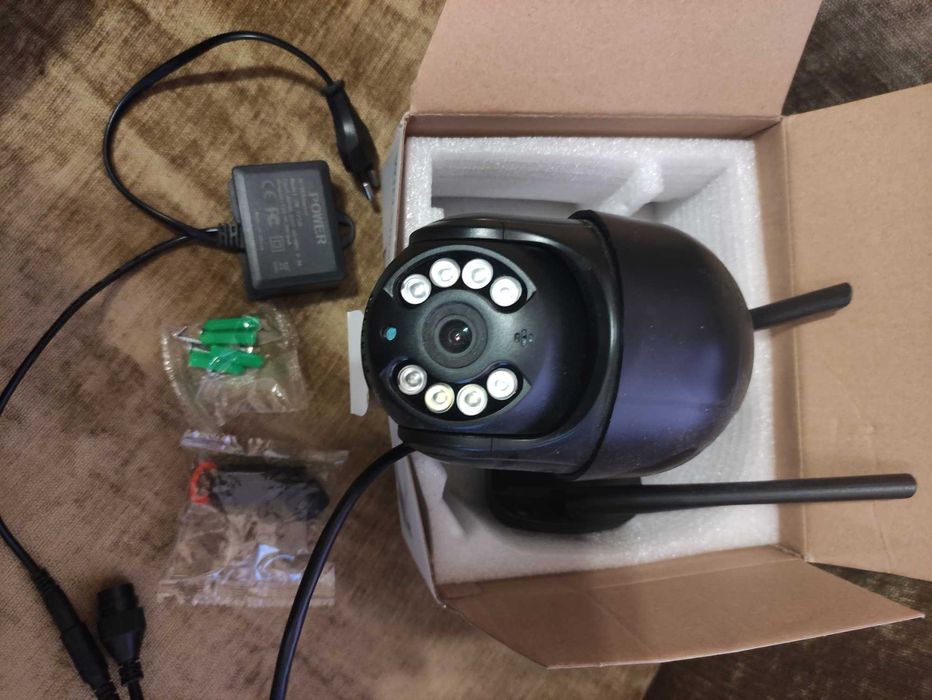 Камера видеонаблюдения Wifi Full HD, 2Мп TERUHAL TC55 поворотная новая