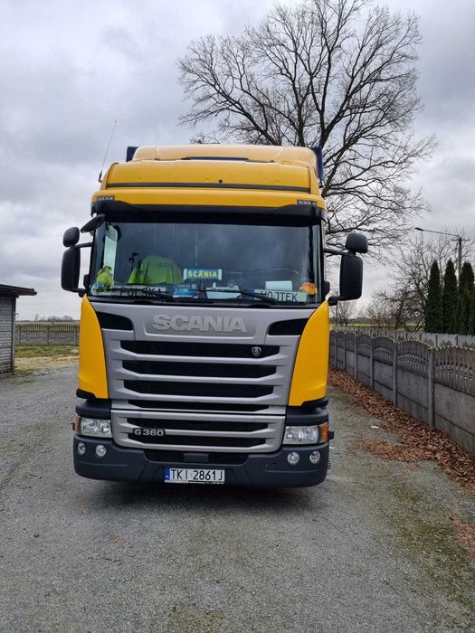 Zestaw Tandem SCANIA G360 2X7,70
