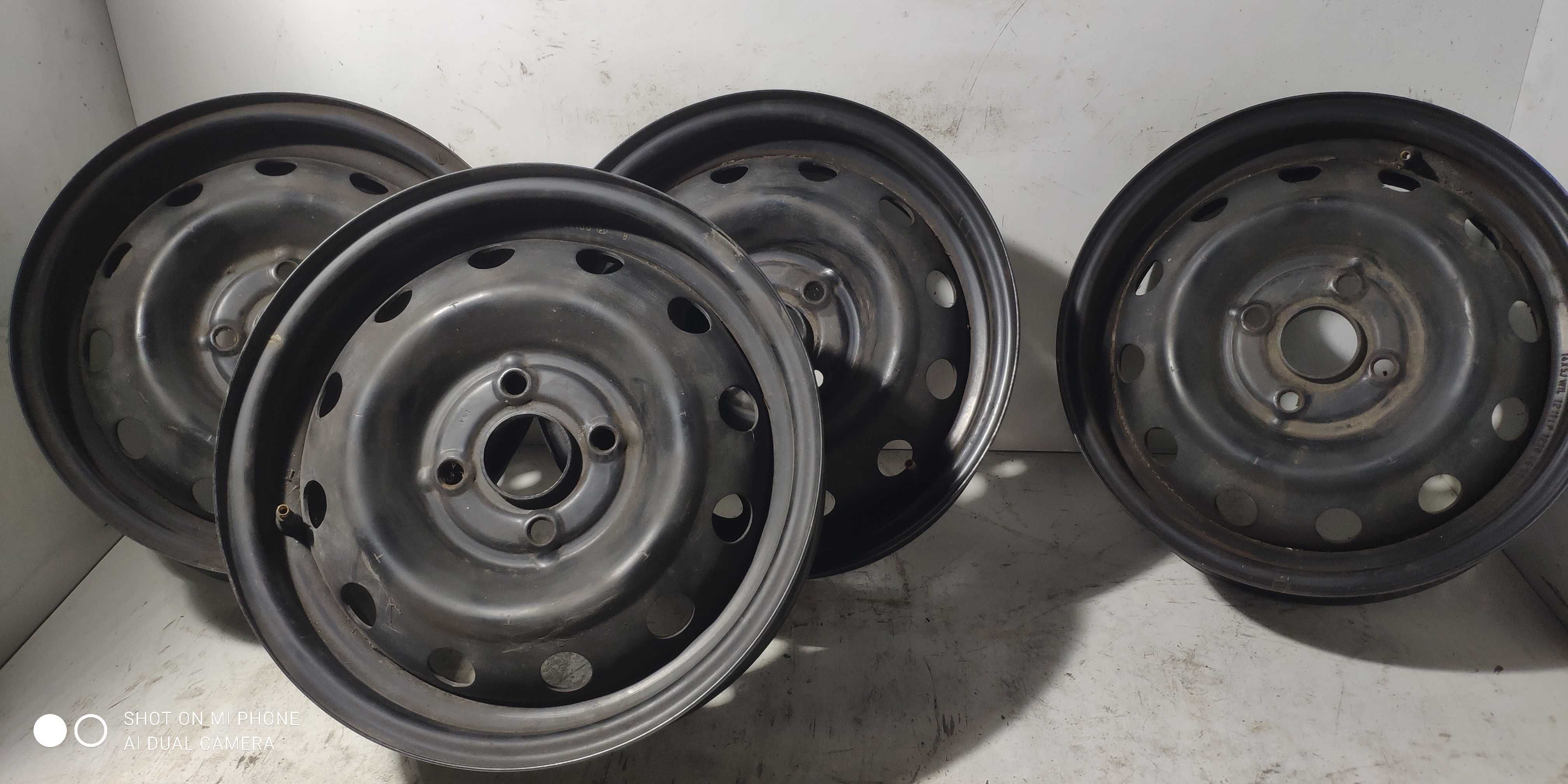 Felgi 4x100 HYUNDAI 14x5jH2 stalowe 5Jx14H2 komplet 4szt getz itp