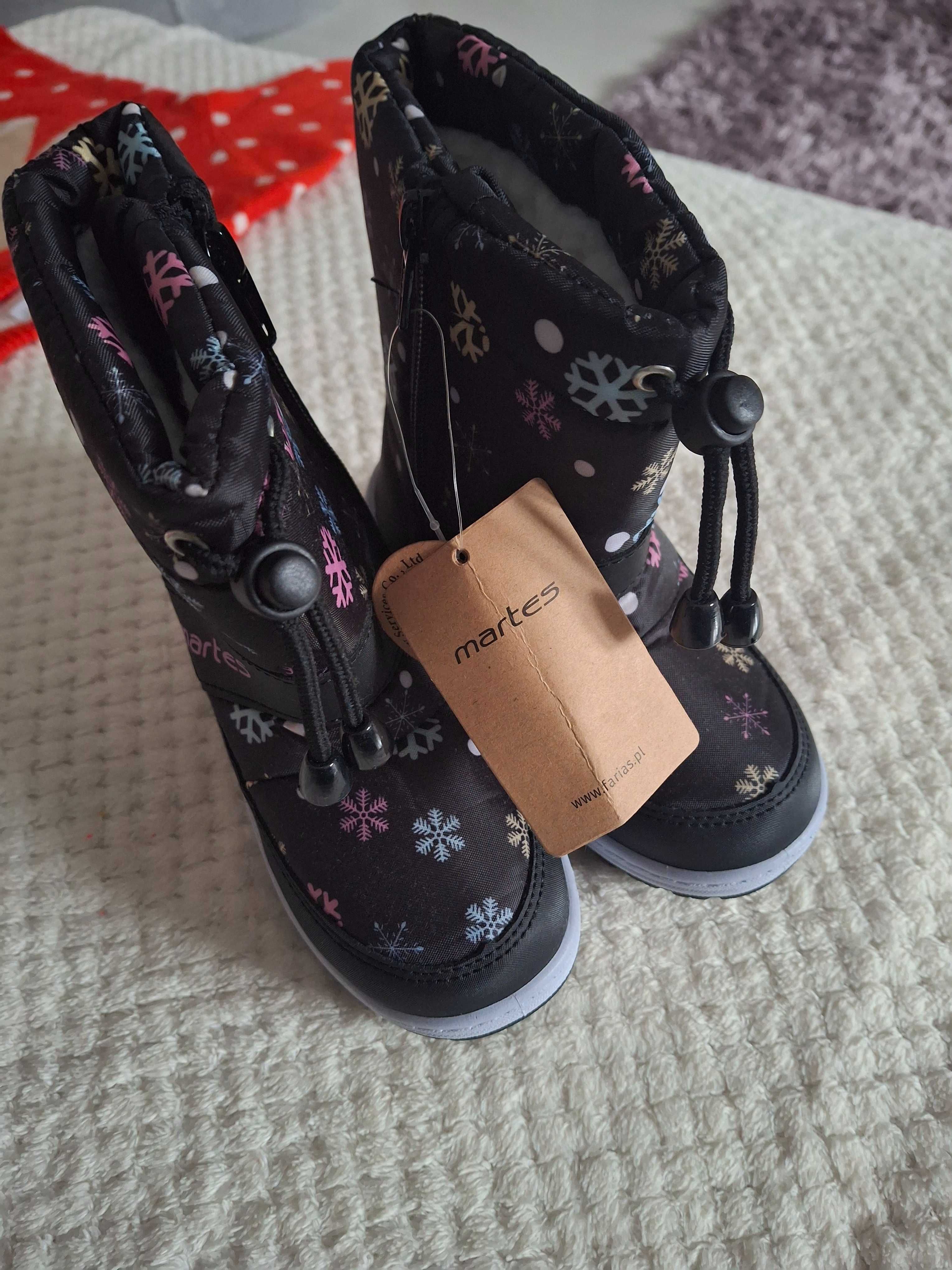Buty martes śniegowce rozm 27