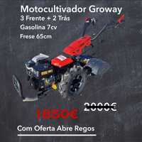 Motocultivador Gasolina 7 HP Frese 65cm