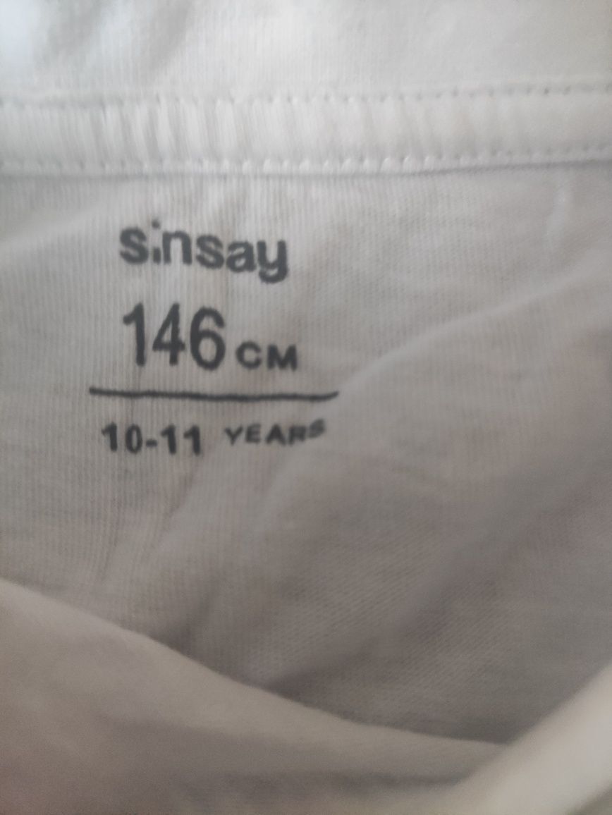 Komplet dwóch t-shirt dla chłopca firmy Sinsay rozmiar 146