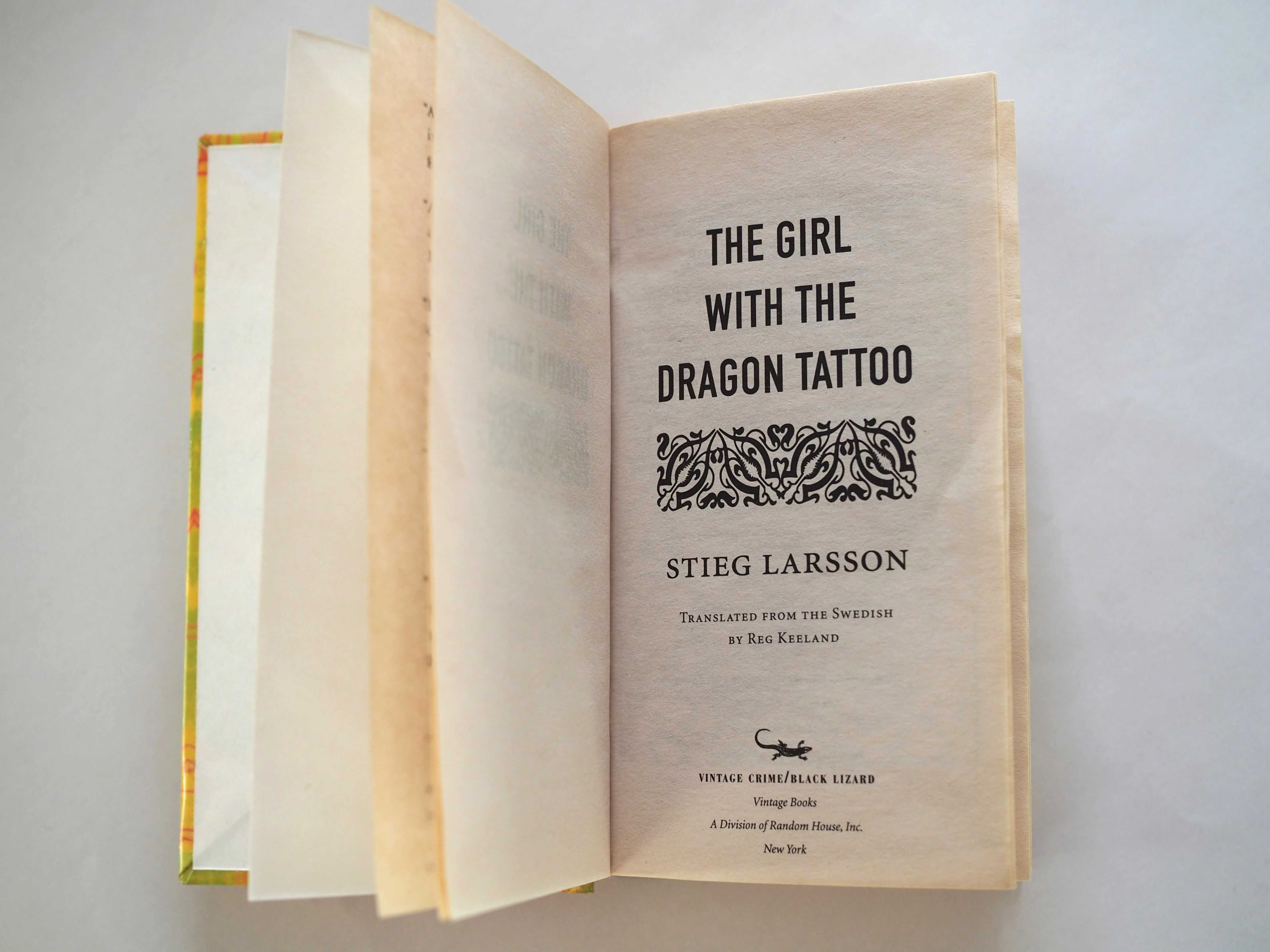 The Girl With The Dragon Tattoo Stieg Larsson