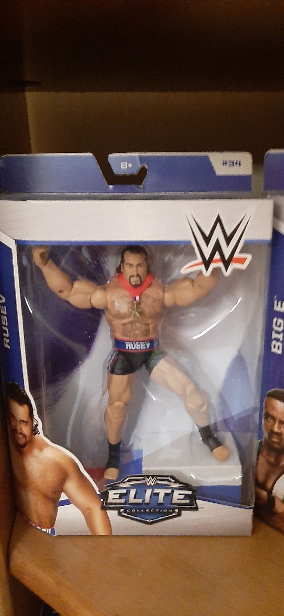 3 figuras elite wwe wrestling selados nas caixas