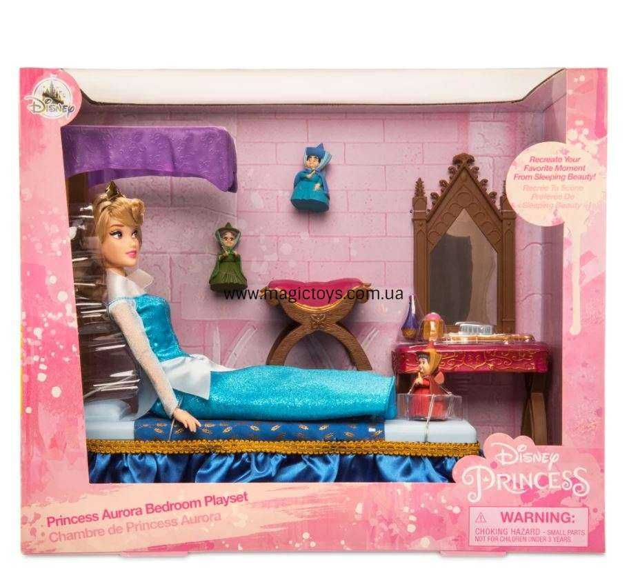 Игровой набор  с куклой Аврора Спальня Disney