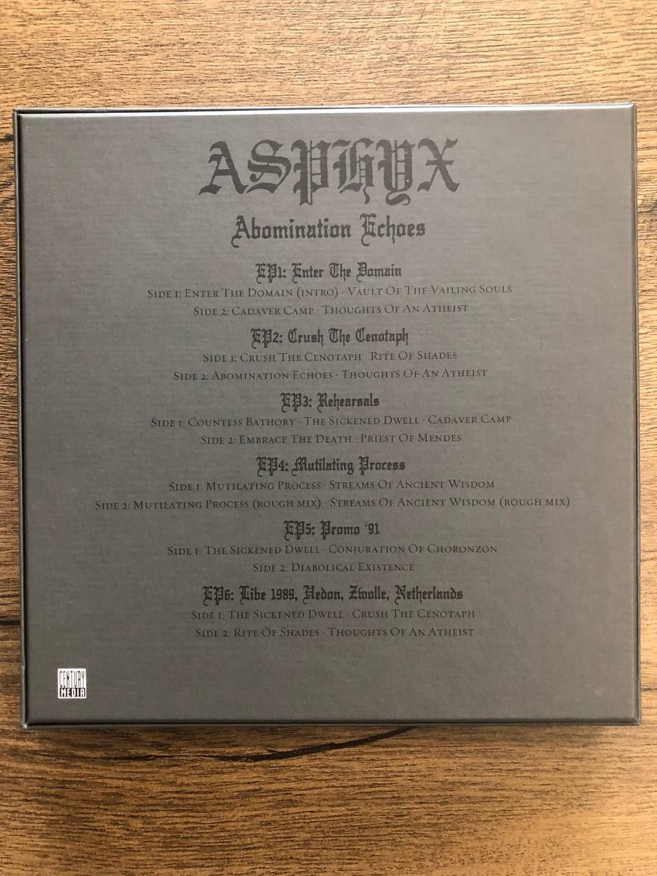 Asphyx - Abomination Echoes (6х7" Box Set)